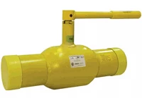 Кран шаровый Broen Ballomax газовый Ду25 Ру40/12 под приварку, Траб=-40/+80 с ручкой