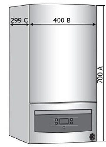 Котел газовый Buderus Logamax U072-28K 28 кВт настенный двухконтурный