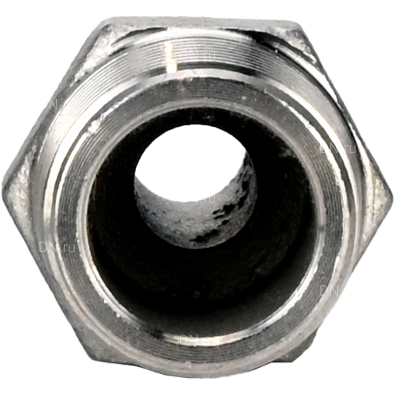 Штуцер елочка BF32-T-1/2-15 1/2″х15мм Ду15 Ру16 шланговый, корпус - нержавеющая сталь AISI 316 (CF8M), присоединение - наружная резьба/штуцер