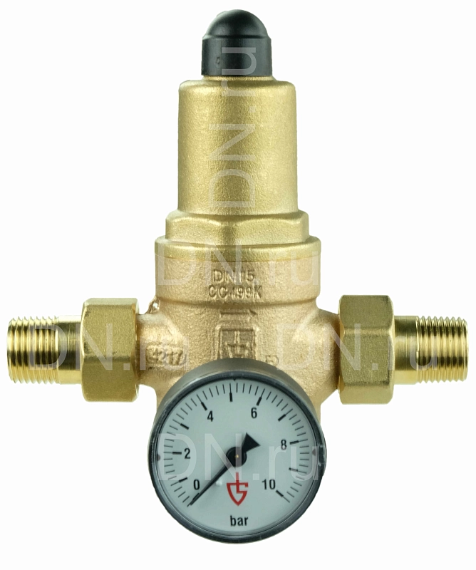 Клапан редукционный (после себя) Goetze 681 mGFO-SP 3/4″ Ду20 Ру40 бронзовый резьбовой