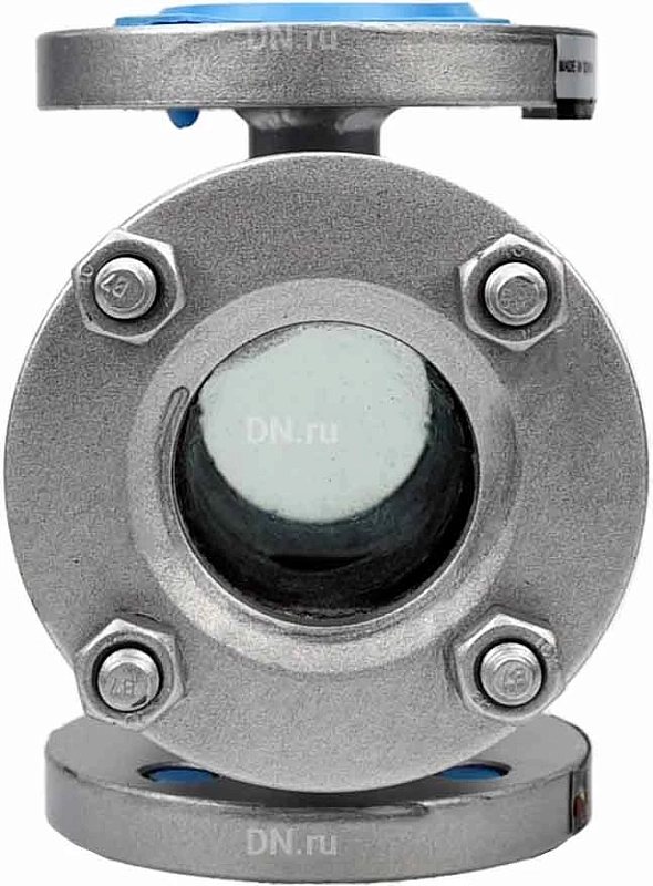 Стекло смотровое SG2-32S-F тип В ГОСТ 21836-2021 Ду25 Ру40 нержавеющая сталь 316, фланцевое