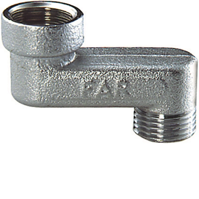 Эксцентрик латунный FAR FC 5560 1/2″x1/2″ Ду15x15 Ру10 Длина – 4 см, НР-ВР хромированный